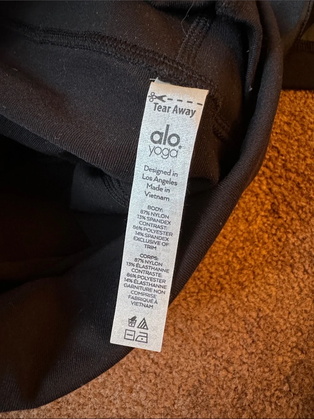 ALO Yoga leggings ribbed